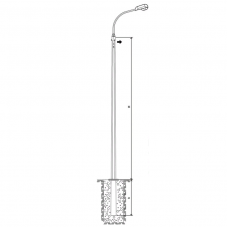 Опора МКС-9Ф-2,0